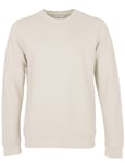 Colorful Standard Organic Cotton Crew Sweat - Ivory White Colour: White, Size: X Large