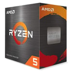 AMD Ryzen 5 5600X 6-core, 12-Thread Unlocked Desktop Processor with Wraith Stealth Cooler