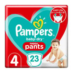Pampers Baby Dry Pants Size 4 (23 Pack Size) 