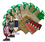 TEN DUST BAGS & AIR FRESHENERS TO FIT SEBO FELIX 7029ER Vacuum Cleaner hoover