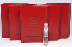 5x Giorgio Armani SI PASSIONE Eau De Parfum (5x 1.2ml Sample Spray) EDP Ladies