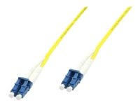MicroConnect - Nätverkskabel - LC/UPC enkelläge (hane) till LC/UPC enkelläge (hane) - 4 m - 2 mm - fiberoptisk - duplex - 9 / 125 mikrometer - OS2 - halogenfri - gul