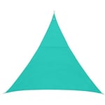 Voile d'ombrage triangulaire - HESPERIDE - Curacao - Vert - 2 x 2 x 2 m - 180 g/m²