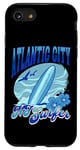iPhone SE (2020) / 7 / 8 New Jersey Surfer Atlantic City NJ Surfing Beach Boardwalk Case