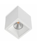 Square taklampe, dimbar LED 2700K CRI 90, 824lm, 8,5 x cm