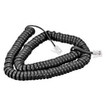 Telephone Handset Cord, 4P4C 6.56 Feet Landline Phone Cable Black 4 Pack