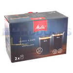 Original Melitta Double Wall Glass Coffee (Pack of 2, 200ml)