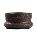 YUXINXIN Old Rock mud Handmade Ceramic Stove Iron Tea Kettle (Color : Peony, Size : 1200W)