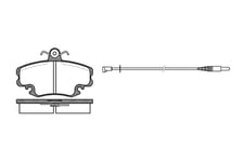 Bromsbelägg Roadhouse - Renault - Clio, Megane, Express, 5, Twingo, 19, Megane scénic, 18, 20, Fuego. Dacia - Sandero, Logan. Peugeot - 205, 309