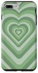 iPhone 7 Plus/8 Plus Sage Green Aesthetic Coffee Love Heart Coffee Latte Case