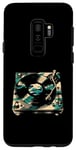 Coque pour Galaxy S9+ Platine vinyle DJ Camouflage – Amoureux de musique vintage