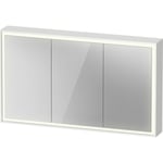 Duravit L-Cube speilskap med lys, dimbar, sensor, 120x70 cm, hvit
