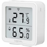 Logilink Smart Wi-Fi Termometer og Hygrometer - Hvid