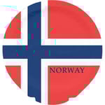 Happy Condoms Norska Norska Flaggan 1 st