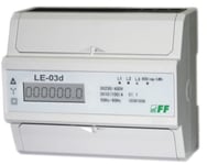 3-Fas Elmätare 100A 230/400V Med Lcd-Display Mid Le-03D
