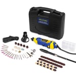 80PC Rotary Multi Tool Power Set Dremel Compatible Accessories Mini Drill + Case