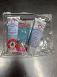 FAB First Aid Beauty Travel Kit - 4 PCS + Pouch - Brand New - RRP £25