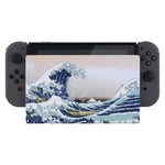 playvital The Great Wave Patterned Custom Protective Case for Nintendo Switch Charging Dock, Dust Anti Scratch Dust Hard Cover for Nintendo Switch Dock - Dock NOT Included