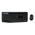 Logitech Wireless Combo Mk345 Black