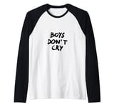 Boys Don't Cry T-Shirt Men Cry Not Hoodie Boys Howl Raglan Baseball Tee