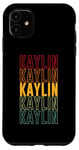 Coque pour iPhone 11 Kaylin Pride, Kaylin