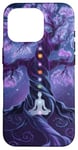 Chakra Méditation Arbre Nature Univers Éléments Coque pour iPhone 16 Pro