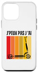 Coque pour iPhone 12 mini Je Peux Pas J'ai Trottinette Electrique Trot Élec Freestyle