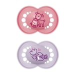 MAM Original Soother Pink Design 16m+ 2Pk