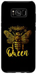 Coque pour Galaxy S8+ Journée mondiale des abeilles : Royal Bee Queen Majesty