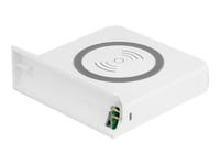 Delock - Trådlös Laddningsplatta - 15 Watt - Vit - För P/N: 41450