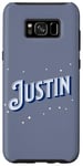 Galaxy S8+ justin name personalised Case