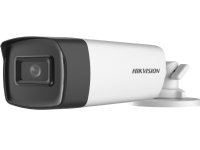 Hikvision Digital Technology DS-2CE17H0T-IT5F, Overvåkningskamera, Utendørs, Koblet med ledninger (ikke trådløs), Tak/Vegg, Hvit, Kule