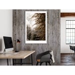 Billede - Sepia Park (1 Part) Vertical - 80 x 120 cm - Premium Print