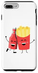 iPhone 7 Plus/8 Plus Friendship Day Best Friends – Cute Ketchup & Fries Graphic Case