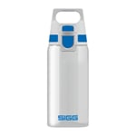SIGG - Gourde Transparente Tritan - Total Clear ONE - Convient Aux Boissons Gazeuses - Lavage Au Lave-Vaisselle - Étanche - Sans BPA - 0,5L