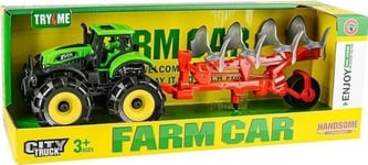 Tractor With Agricultural Machine Light And Sound