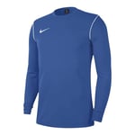 NIKE Men's M Nk Df Park20 Crew Top R Long Sleeve, Royal Blue/White/White, XXL