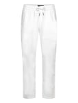 Barcelona Cotton / Linen Pants Bottoms Trousers Casual White Clean Cut Copenhagen
