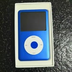 Apple iPod Classic 7th Generation Blue/White 256GB  - Latest Model  Retail Box