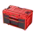 Qs One Drawer 2 Plus Toolbox 2.0 Red Ultra Hd Custom - 1 Pc. Per Carton