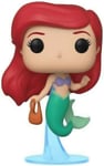 Funko 40102 POP Disney Little Mermaid-Ariel with Bag Collectible Figure, Multico