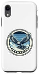 iPhone XR High Soaring Eagle Majestic Flight design for Birdwatchers Case