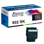 PREMIUM CARTOUCHE - x1 Toner - 802HC (Noir) - Compatible pour Lexmark CX310dn, Lexmark CX310dnw, Lexmark CX310n, Lexmark CX410de, L