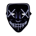 The Purge LED Neon Mask, Halloween - Vit