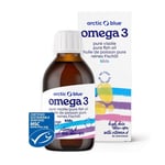 Arctic Blue - Pure Fish Oil Kids DHA + EPA with Vitamin D Variationer Orange - 150 ml.