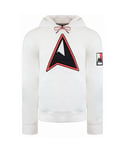 Nike Air Jordan Standard Fit Long Sleeve Pullover White Mens Hoodie CT3490 100 Cotton - Size Large