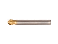 KS Tools 336.0194, Borr, Bits för avgradning, Högerrotation, 3 cm, 71 mm, Icke-järnmetaller, Mjuk metall, Stål
