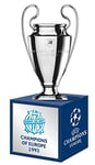UEFA Mixte Cl 70mm Replique Olympique de Marseille Troph e UEFA Champions League 70 mm , Bleu - argenté, (7cm) EU