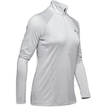 Under Armour Women Tech 1/2 Zip - Twist, Light and breathable warm up top, zip up top With anti-odour technology