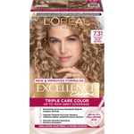 Loreal Paris Excellence Crème Triple Care Color 7.31 Golden Beige Blon